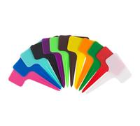 200 Pezzi Etichette per Piante T in Plastica PP 10x6 CM | Riconoscere Piante e Fiori, Uso in Casa e Parco, Colore Verde, Facili da Pulire