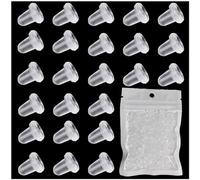 200 Pezzi Ferma Orecchini In Silicone, Ferma Orecchini In Silicone, Chiusura Orecchini Silicone, Chiusura Orecchini, Gommini Orecchini