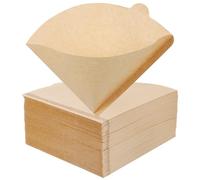 200 Pezzi Filtri per Caffè, A Forma di V Filtri Caffe Americano Taglia 2 Carta Filtro Cono Caffè Accessori Caffè per Macchine da Caffè Caffettiera Tazza con Filtro (2-6 Tazze)