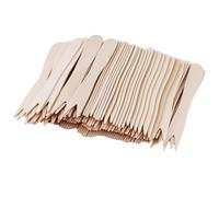 200 pezzi forchette da frutta in legno, forchettine finger food, forchettine in legno per patatine fritte, piccole, per patatine fritte, frutta, salsicce, picnic, campeggio