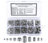 200 Pezzi Helicoil Inserti Filettati Set, Inserti Riduzione Filettato, Inserto F
