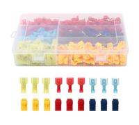 200 Pezzi Kit di Morsetti T-tap per Giunzione Rapida | Plastica e Rame, Connessione Rapida a Scatto, Riduce Tempi di Fermo, per Cablaggi Automobilistici e Marini