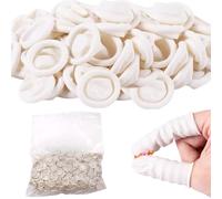 200 Pezzi Lettini per Dito in Lattice Monouso,Mano Lattice Copri, Proteggi Dita Mano Copri, Coperchi Antistatici in Lattice, Protezioni per Dita in Silicone,Riparazione Elettronica, Pulizia Gioielli