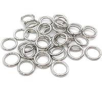 200 Pezzi/Lotto Anelli di Salto in Metallo Resistente Superiore, Risultati per la creazione di Gioielli - 4 mm Professional Design