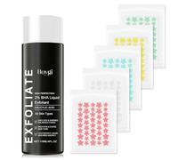200 Pezzi Patch Brufoli Stella con Siero Acido Salicilico 118ml Cerotti Brufoli Colorati Impermeabili e Traspiranti Giorno e Notte (10/12/14mm)
