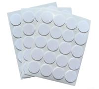 200 pezzi per Candlestoppini adesivi in schiuma su entrambi i lati per fai da te per realizzare candele, compatibili con vari contenitori di cera come barattoli, ciotole, tazze e tazze