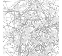 200 pezzi per spilli floreali decorazioni a forma di diamante delicato perno