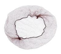 200 Pezzi Retine per Parrucche Capelli Invisibile Reti Bordo Elastico, Leggero, Regolare 20 Pollici di Dimensioni con 1/4 Pollici di Apertura, Marrone Nylon Invisibile Retina