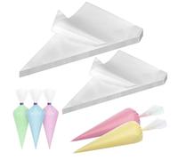 200 Pezzi Sac a Poche USA e Getta, Saccapoche, Saccapoche Usa e Getta, Sacchetto per Pasticceria e Getta, per Decorare Torte di Biscotti, Sacchetti per Decorare Torte