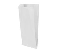 200 pezzi Sacchetti di Carta Bianchi 17x38 cm per Alimenti Pane Regalo