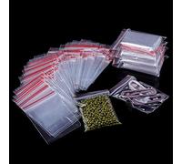 200 Pezzi Sacchetti Richiudibili Piccoli Bustine Trasparenti Richiudibili 10 * 7cm Sacchettini per Spezie con Chiusura Ermetica Bustina Plastica Richiudibile Bustine di Plastica Bustine in Plastica