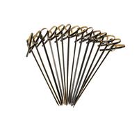 200 Pezzi Spiedini Bamboo A Nodo Per Cibo, Frutta, Cocktail E Feste