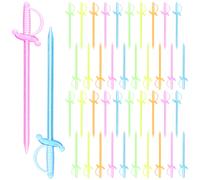 200 Pezzi Spiedini Cocktail In A Forma Spada Per Frutta