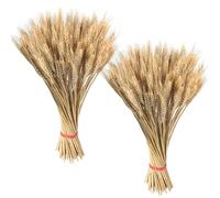200 Pezzi Spighe di Grano Secche Naturali, Decorazione Fiori Secchi, Mazzi Spighe di Grano Secchi per Decorazioni Casa Autunnale Vaso Tavolo Matrimonio Cucina Chiesa, 55cm
