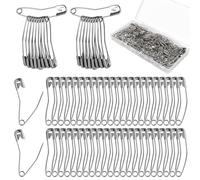 200 Pezzi Spille da Balia Curve, 3,8cm Spille per Imbastitura per Quilting Spille di Sicurezza Piegate Spille da Balia per Cucito per Quilting Lavoro a Maglia Cucito Artigianato