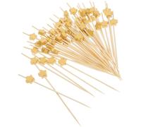 200 Pezzi Stuzzicadenti A Forma Stella Per Cocktail E Spiedini