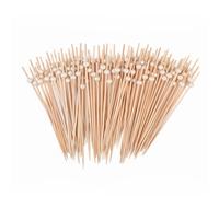 200 Pezzi Stuzzicadenti per Cocktail, Accessori per Cocktail di 12 cm, Spiedini di Frutta in Legno, Set di Spiedini per Snack, Spiedini per Finger Food per Bambini, Ideali per Compleanni, Feste, Matri