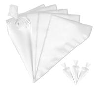 200 Pezzi Trasparente Sac à Poche Usa e getta, Sacchetto Pasticceria Getta,Sacchetto in plastica,Sac a Poche Monouso Professionali,Sac à poche,per Biscotti, Dolci, Cupcake