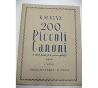 200 PICCOLI CANONI A DUE PARTI OP. 14