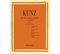 200 Piccoli Canoni A 2 Parti Op. 14 Per Pianoforte