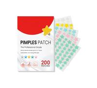 200 Pimple Patch Patch,Impermeabile Invisibile Stelle per Grani Patch Acne con Olio Albero Tè e Acido Salicilico Diurno e Notturno,Ammorbidiscono Efficacemente La Riparazione Della Pelle Dell'acne