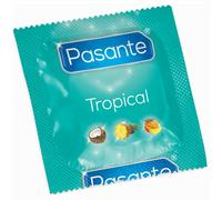 ATTRAVERSO I PRESERVATIVI SAPORI TROPICALI 144 UNITÀ