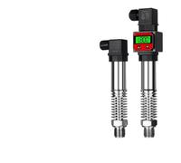 200℃ Pressure Transmitter 0-600bar 4-20mA RS485 0-10V G1-4 LCD Display Pressure Sensor Pressure Transducer(Out 0-10V nodisplay,0-400bar)