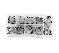 200 pz 10 Valori Diodo Raddrizzatore diodi elettronici diodi di raddrizzatore assortimento kit elettronico 1N4001~1N4007 1N5817~1N5819 con scatola Trasparente