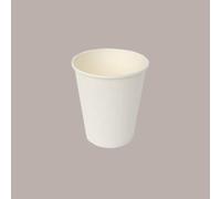 200 Pz Bicchiere Bibita Termico 250cc 8oz in Carta Bianco BH25