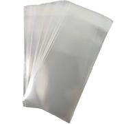 200 pz buste trasparenti sacchetti per alimenti con chiusura ermetica | 6 x 10 cm
