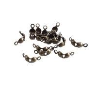 200 pz/Lotto Fit 4x7mm Catena della Sfera del Connettore Catenacci End Crimps Perline End Chiusura per i Braccialetti della Collana Fai da Te Monili Che Fanno RisultatiDurability