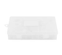 200 pz Nylon Plastica P Elementi di fissaggio Clip Morsetti Scatola assortita Kit condotto per cavi Nero Bianco Alta qualità Corrosione acida Resistenza all'invecchiamento alla (Bianca)