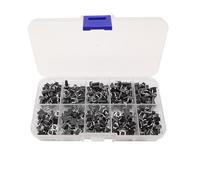 200 Pz/scatola 6x6mm Mic ro Push Tact Switch Kit 6x6x4.3mm-13mm Tattile Toggle Touch Button Momentaneo 4Pin Pulsante