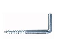 200 rampini a vite in acciaio zincato Ø 18x40 mm punta filettata