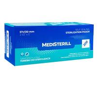 200 sacchetti autosigillanti per sterilizzazione dentale in PVC, sacchetti autoclavi, per strumenti di pulizia (57X130)