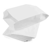 200 Sacchetti Bianchi in Carta Kraft per Alimenti 12 x 24 cm Sacchetto in Carta Kraft Bianco per Alimenti Buste Dolci confetti confettata sacchetto