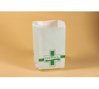 200 SACCHETTI DI CARTA 12X24 FARMACIA PARAFARMACIA BUSTE BUSTINE RESISTENTI