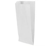 200 Sacchetti di Carta Bianchi 22x44 cm per Alimenti Pane Regalo