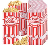 200 sacchetti di carta per popcorn, sacchetti per popcorn da 1 oncia per feste di popcorn, sacchetti di mais sfusi