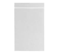 200 Sacchetti di Plastica 7 x 11 cm con Chiusura Lampo - Riutilizzabili e Piccoli