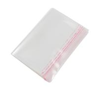 200 sacchetti trasparenti autoadesivi, in cellophane autosigillanti, per biscotti, dolci, regali, biglietti di gioielli, trasparenti (21 x 30 cm)