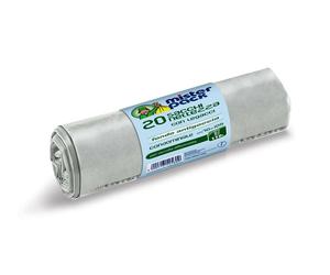 200 SACCHI BUSTE IMMONDIZIA SPAZZATURA 70X105 110LT TRASPARENTE CONDOM MISTERPAC