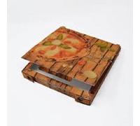 200 SCATOLE PIZZA 24x24x3h cm Cartoni per pizza - scatole italiana Porta