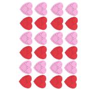 200 Sheets Tovagliette Cuore Centrini Di Carta Pizzo Coaster Decorativi