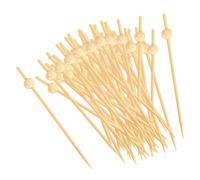 200 spiedini da cocktail in bambù per stuzzicadenti, decorazione per Natale, barbecue, cucina, barbecue