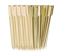 200 spiedini da cocktail, spiedini marshmallow, bastoncini di legno per fai da te, bastoncini di frutta, stoviglie per feste, spiedini in legno