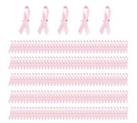 200 spille per nastro di difesa filantropia, distintivi per il benessere pubblico, per beneficenza e campagne di sensibilizzazione, accessorio elegante per attivisti, Misura unica, come descritto