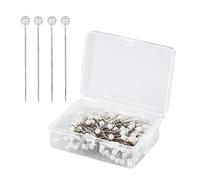 200 spilli con testa di perle per fiori, matrimoni, trapuntature e artigianato, spille per bouquet e decorazioni