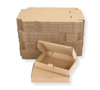 200 St Maxibriefkarton-& Partita 240x160x45 MM din A5 Braun Cartone Pieghevole