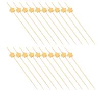 200 stuzzicadenti da cocktail a forma di stella, spiedini da cocktail,